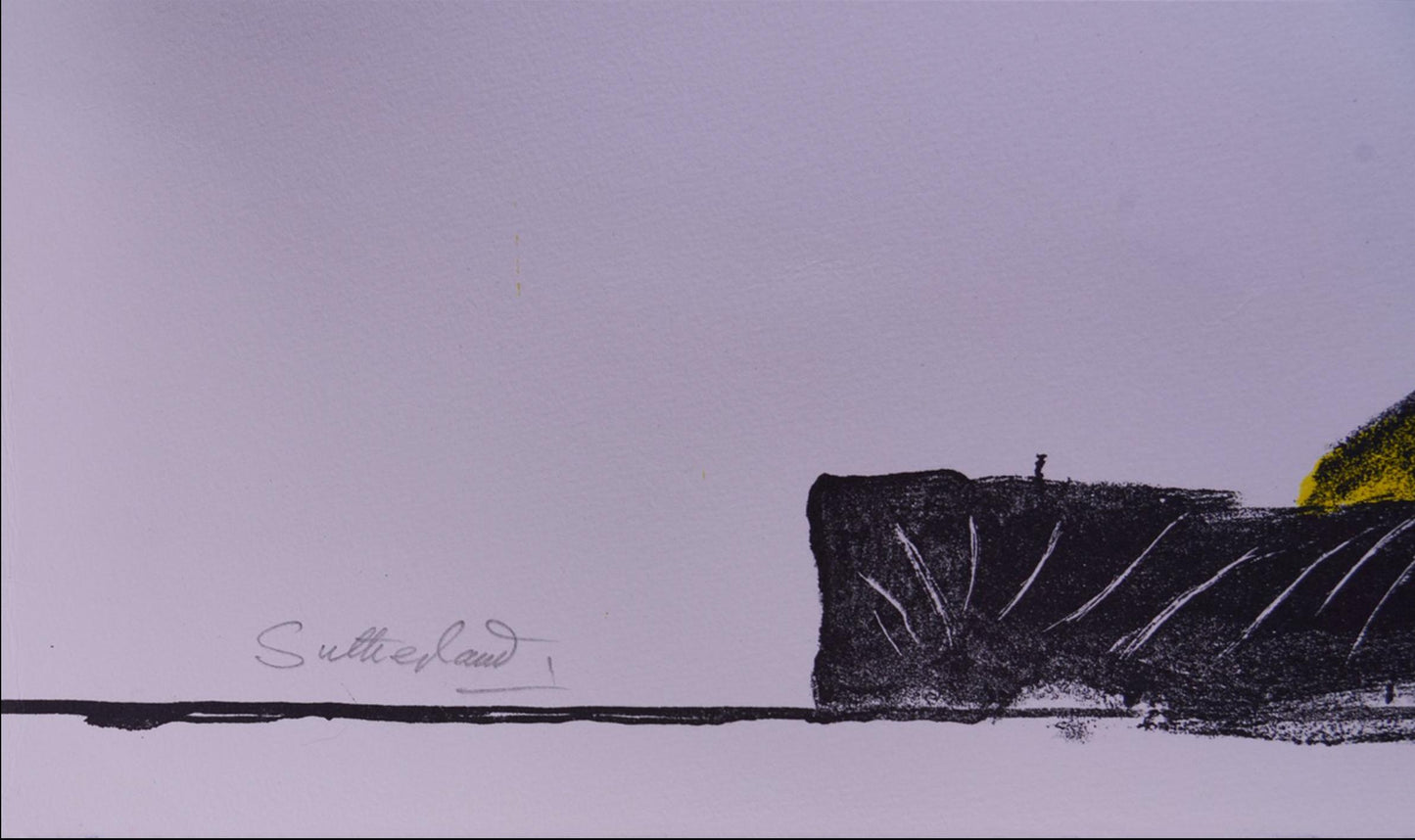 Graham Sutherland - Standing rock form
