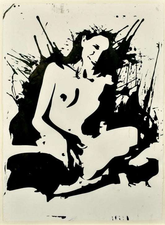 Kendell Geers - Untitled study of a female figure