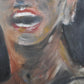 Lee Ellis - Alone In The Crowd. A contemporary oil.
