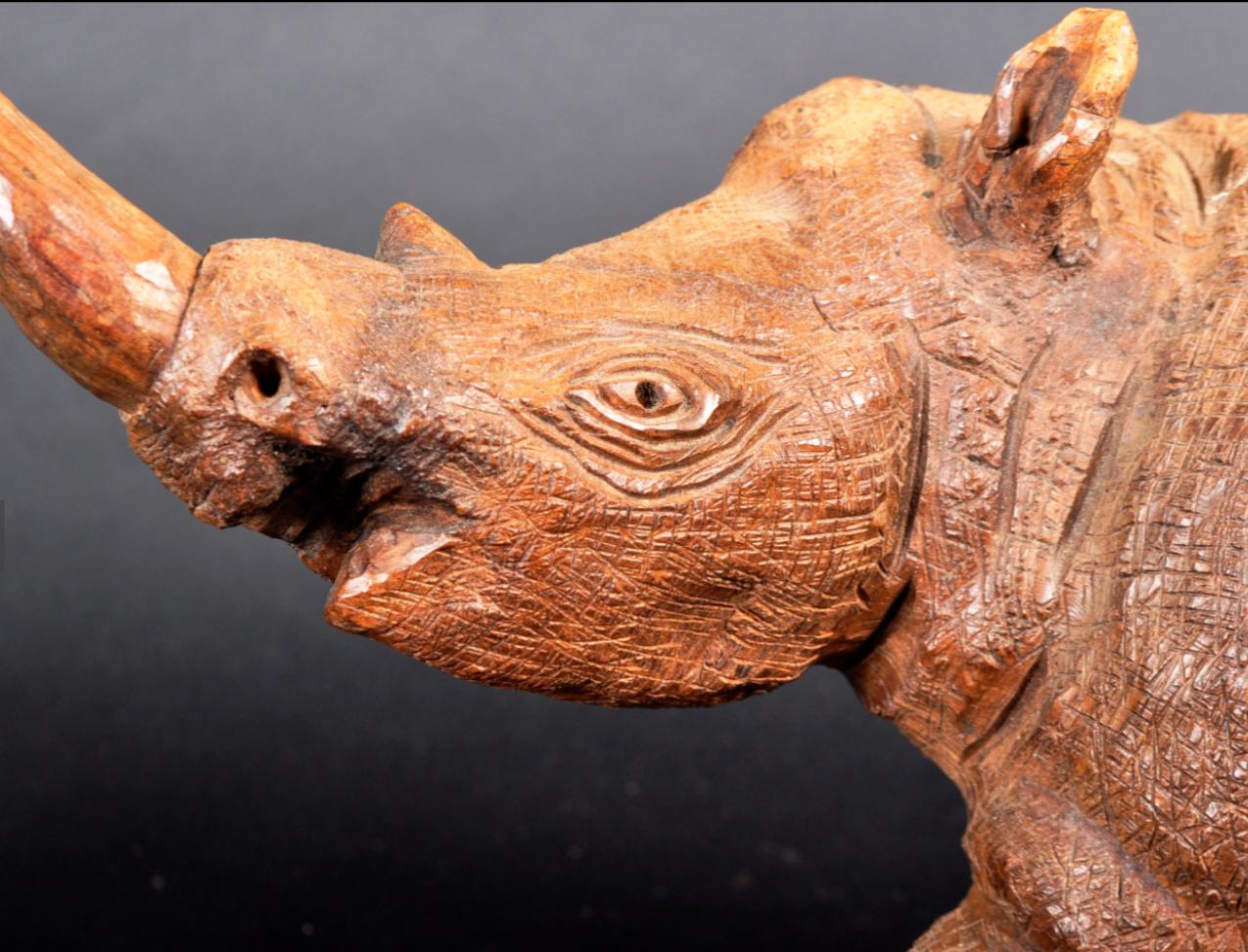 Carved Rhino