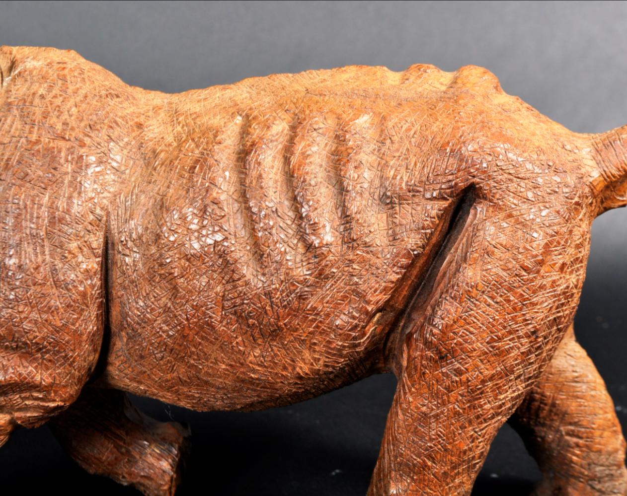 Carved Rhino