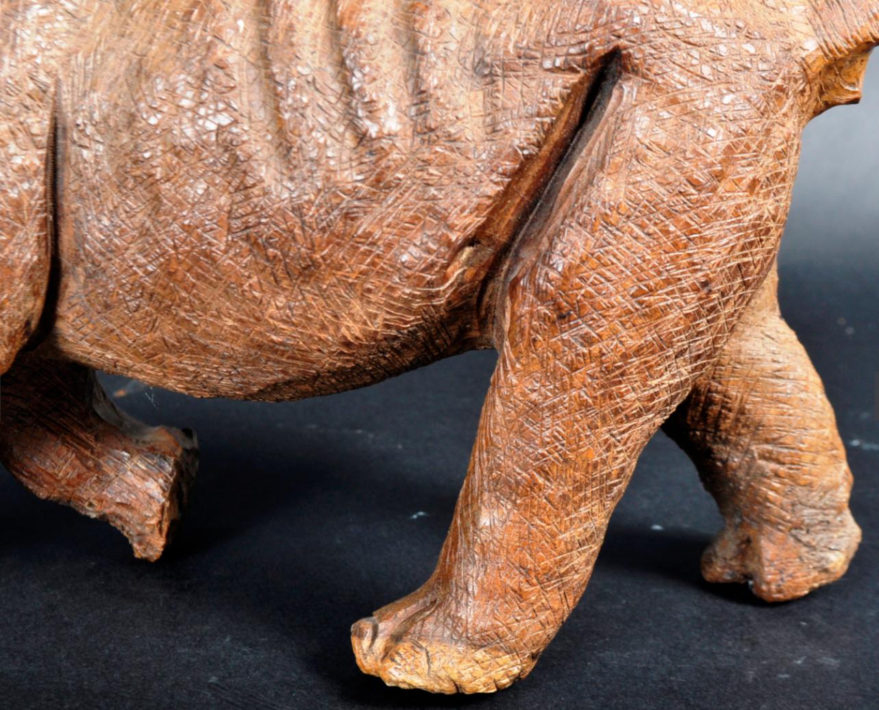 Carved Rhino