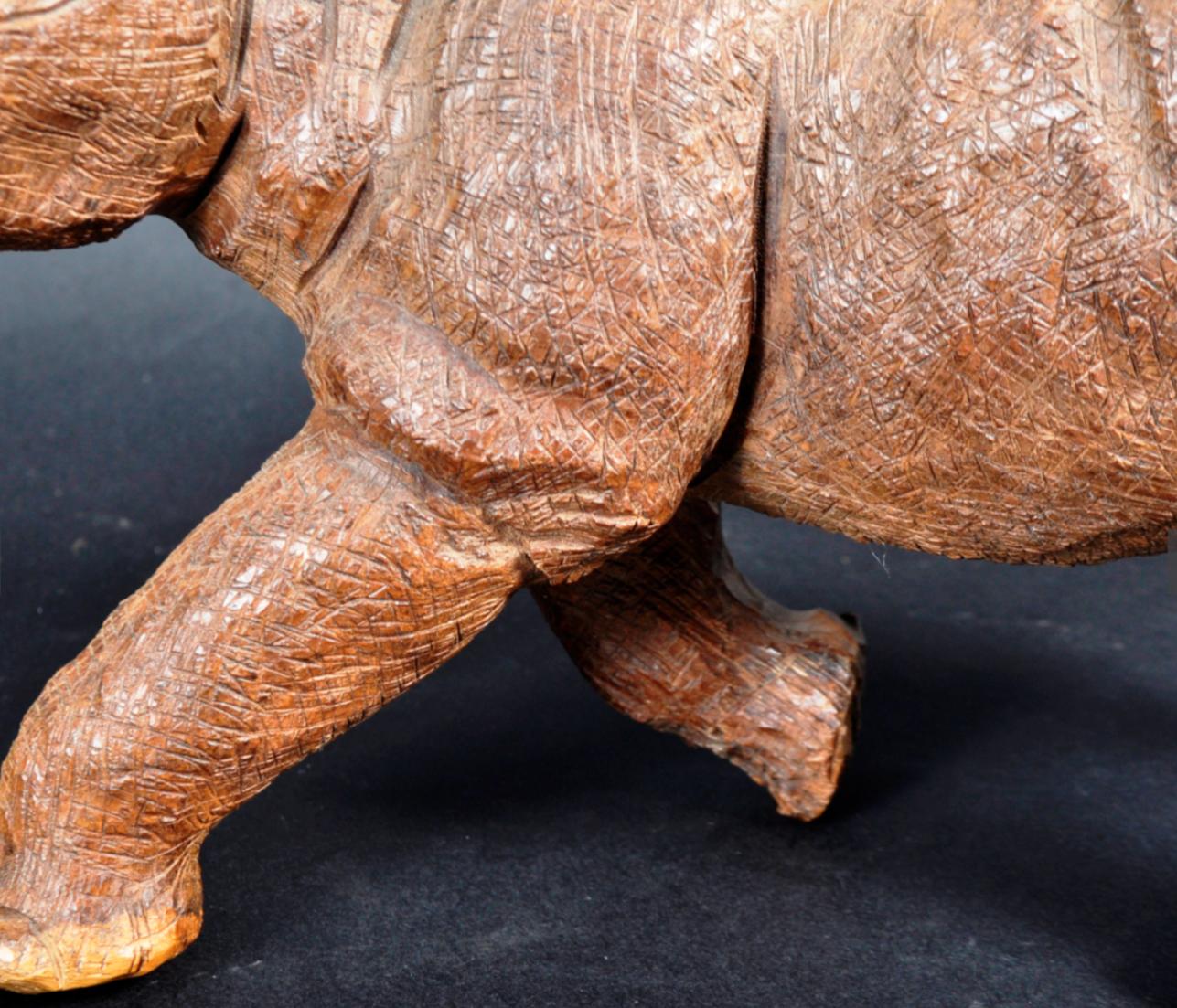 Carved Rhino