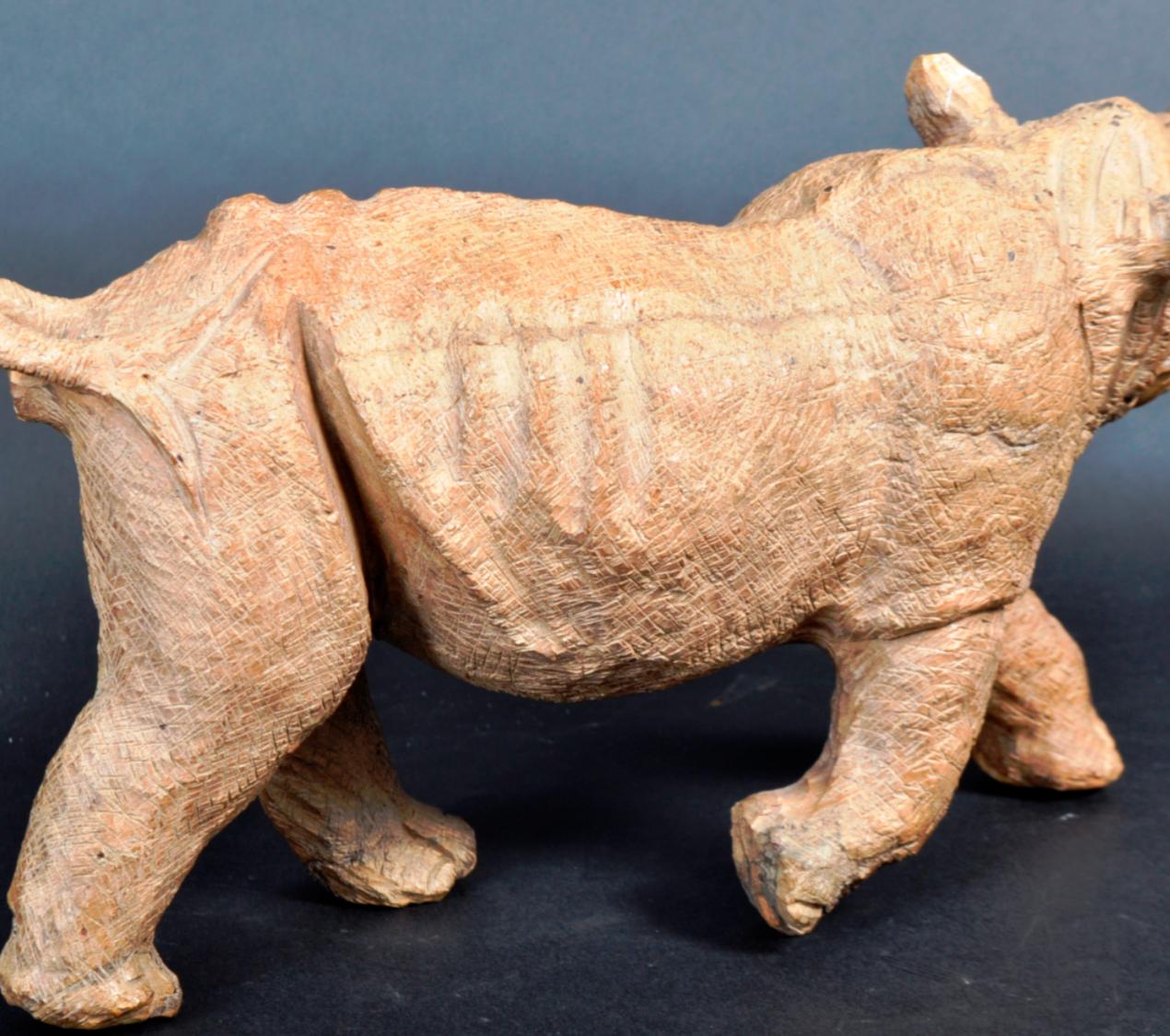 Carved Rhino