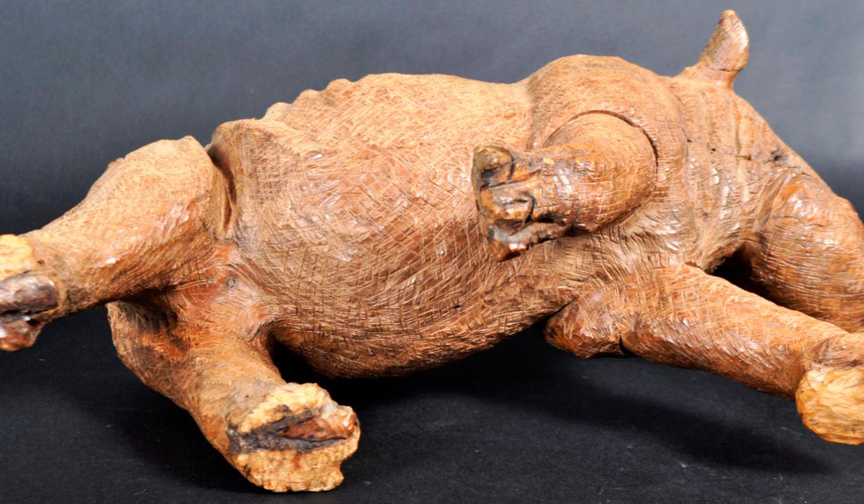 Carved Rhino
