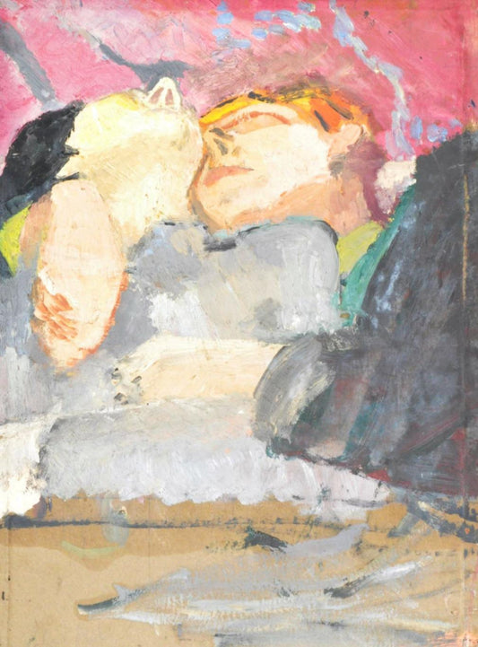 Sleeping couple