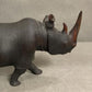 Wooden rhino