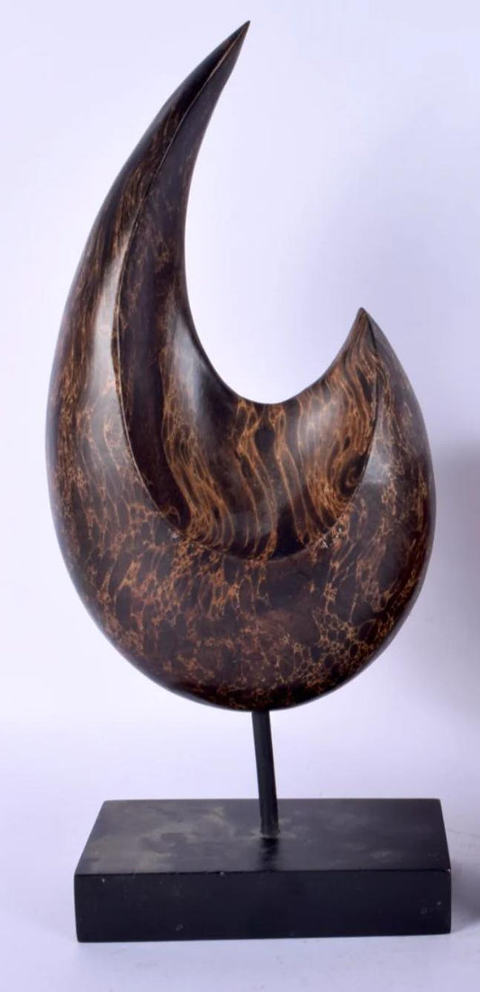 Carved wood sculpture