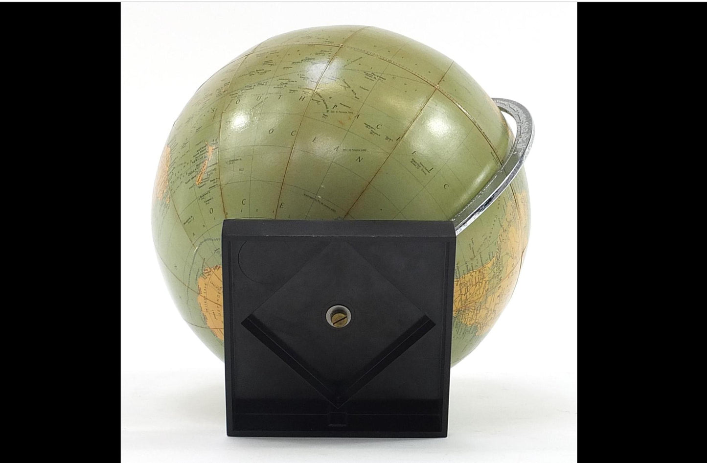 Vintage Philips ten inch table globe