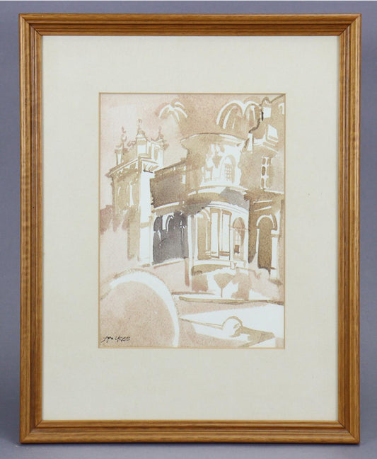 Michael Ffolkes - Monochrome architectural study