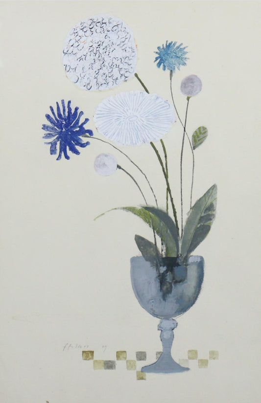 Michael Ffolkes - Still life study of flowers