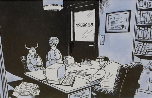 Stanley McMurtry - Marmite cure for baldness and Yeltsin