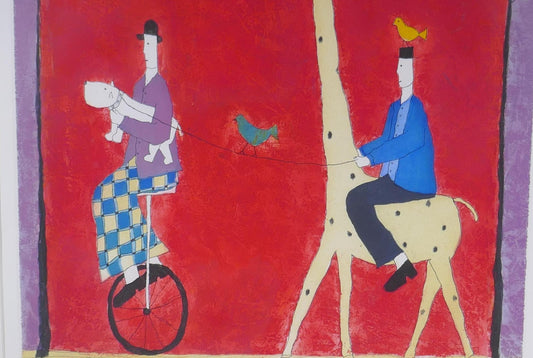 Annora Spence - Lady on a unicycle