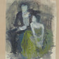 Forain - Seated lady and courtier