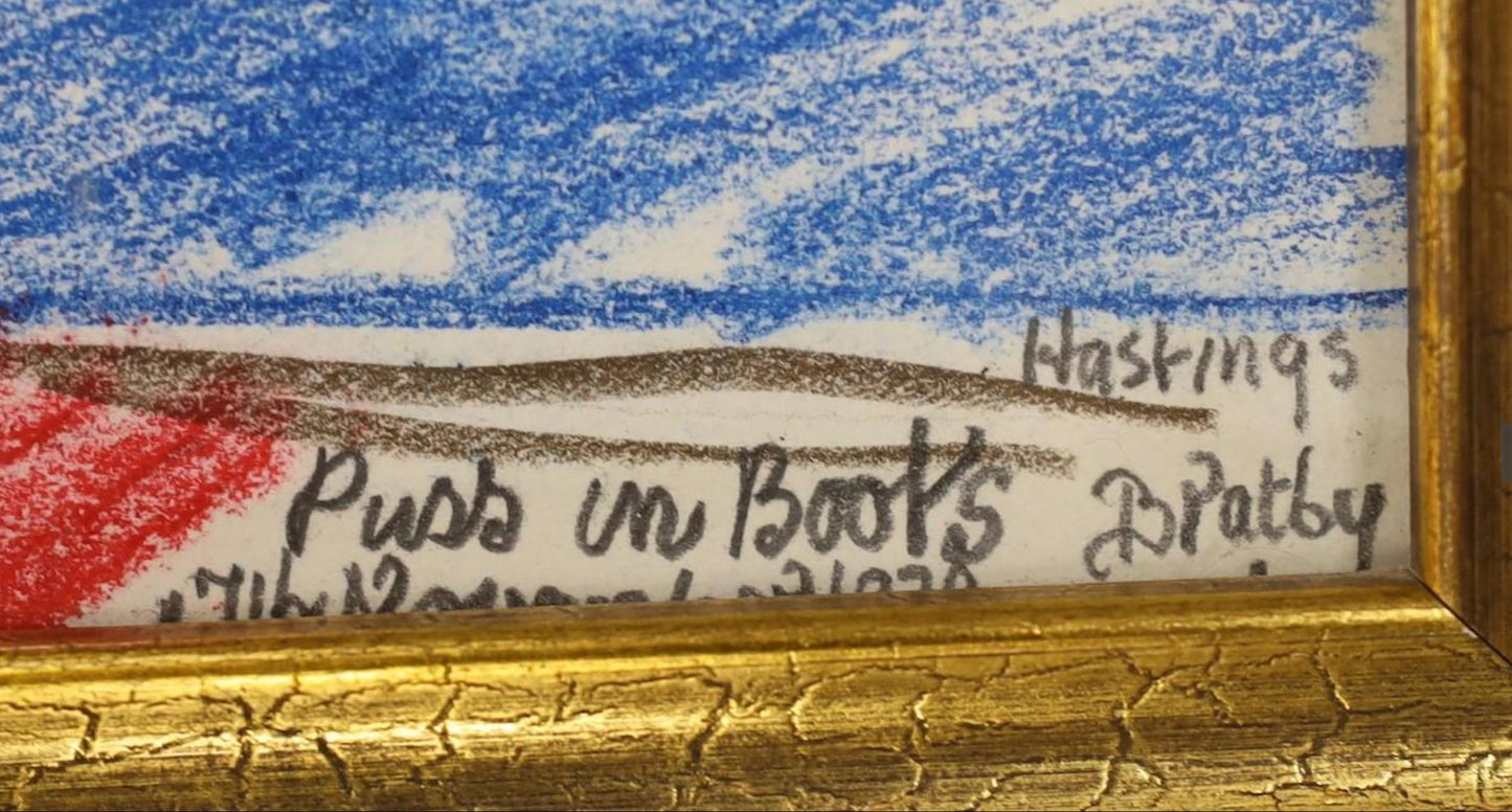 John Bratby - Puss in Boots
