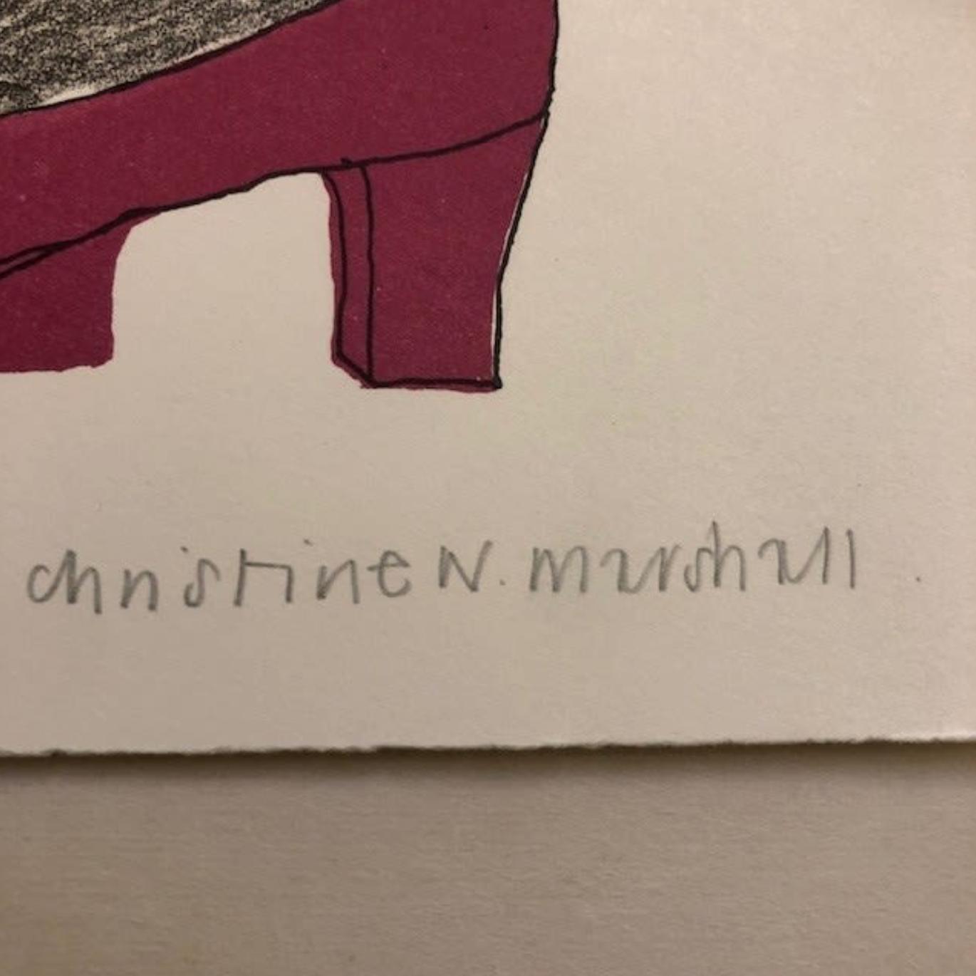 Christine Marshall - Untitled. Limited edition print