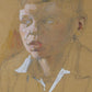 R.O. Dunlop - A head and shoulder portrait of a boy