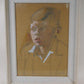 R.O. Dunlop - A head and shoulder portrait of a boy
