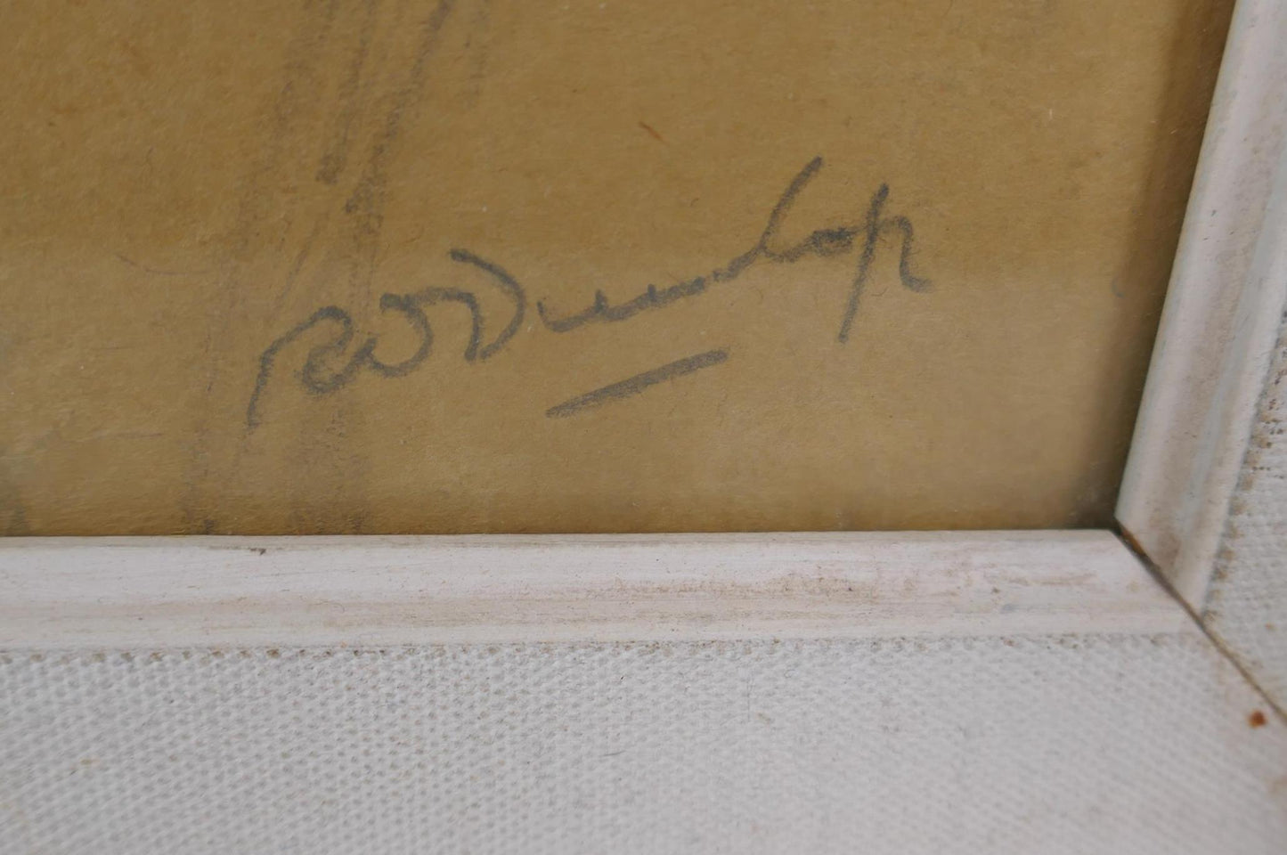 R.O. Dunlop - A head and shoulder portrait of a boy