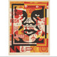 Shepard Fairey - Obey 3-face collage, triptych