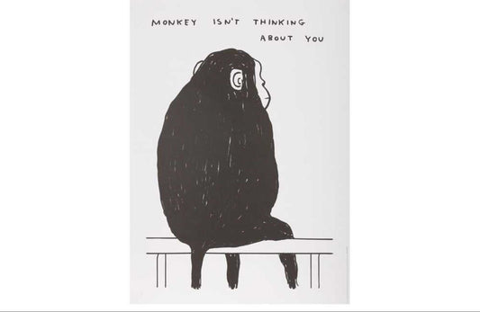 David Shrigley - Monkey isn't thinking about you