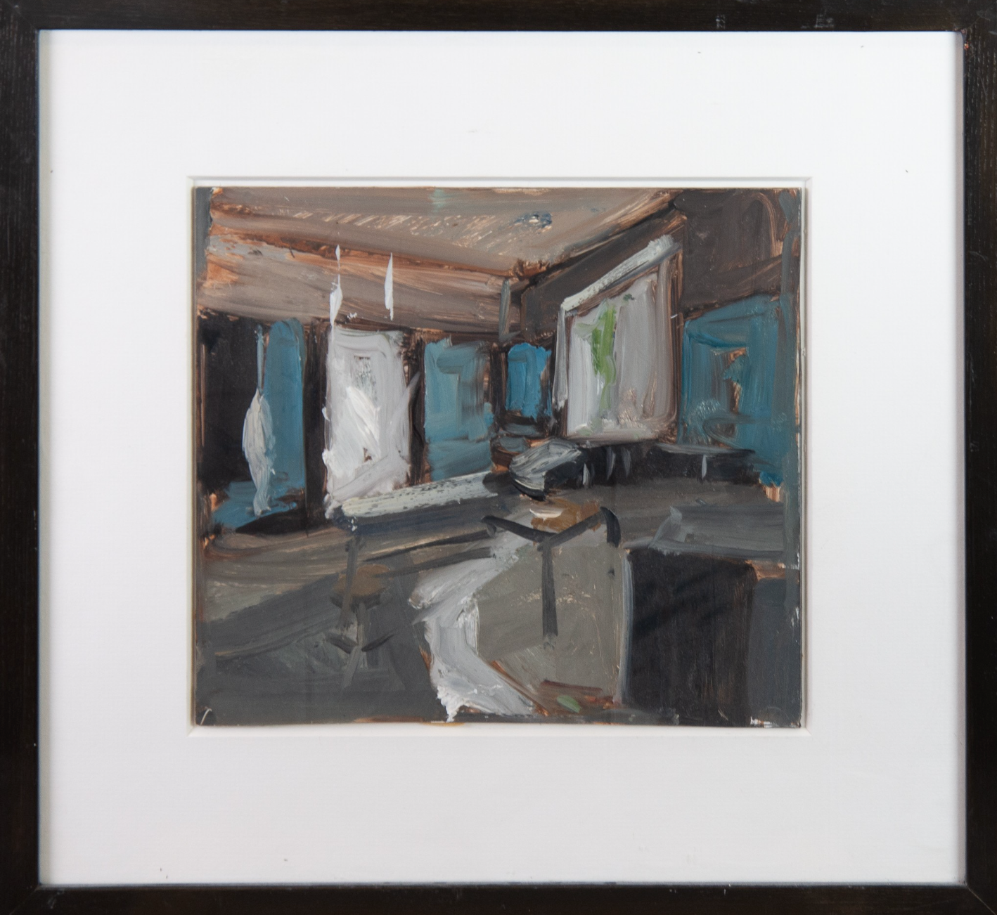 Richard Fitton - Interior of an old hospital