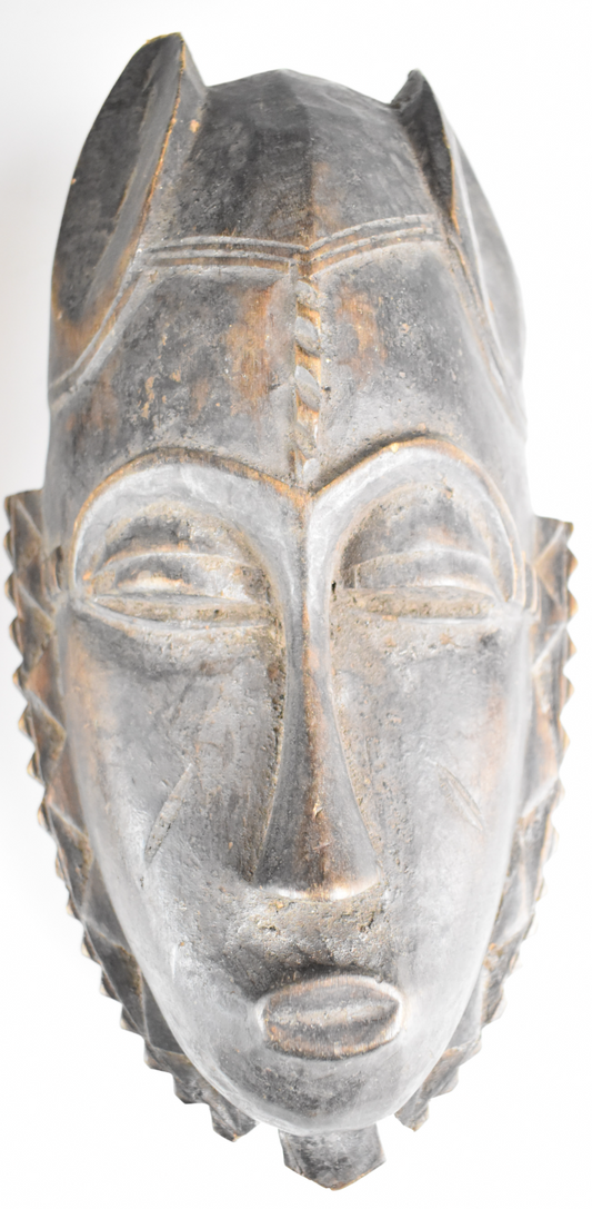 African carved tribal mask