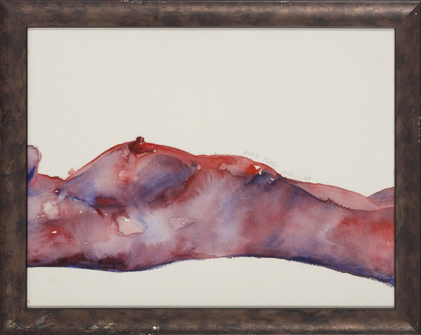 Xinyi Feng - Nude Watercolours