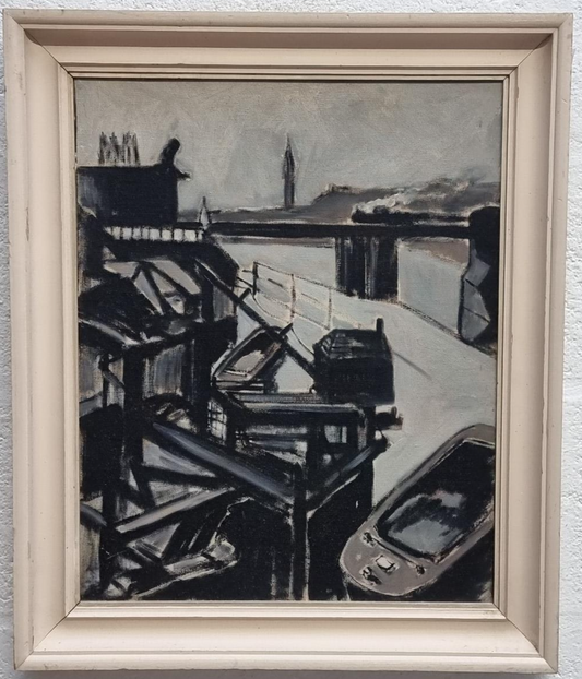 Henry Cotterrill Deykin - From Old Waterloo Bridge