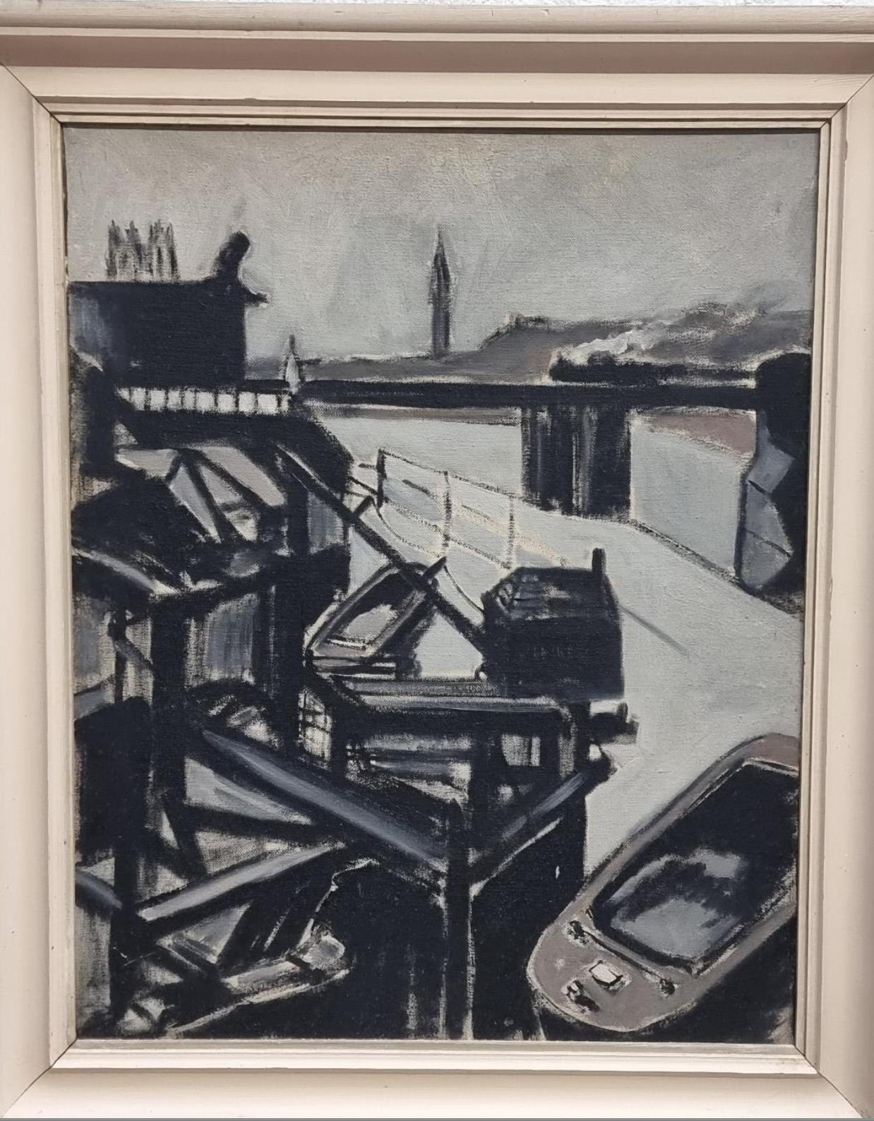 Henry Cotterrill Deykin - From Old Waterloo Bridge