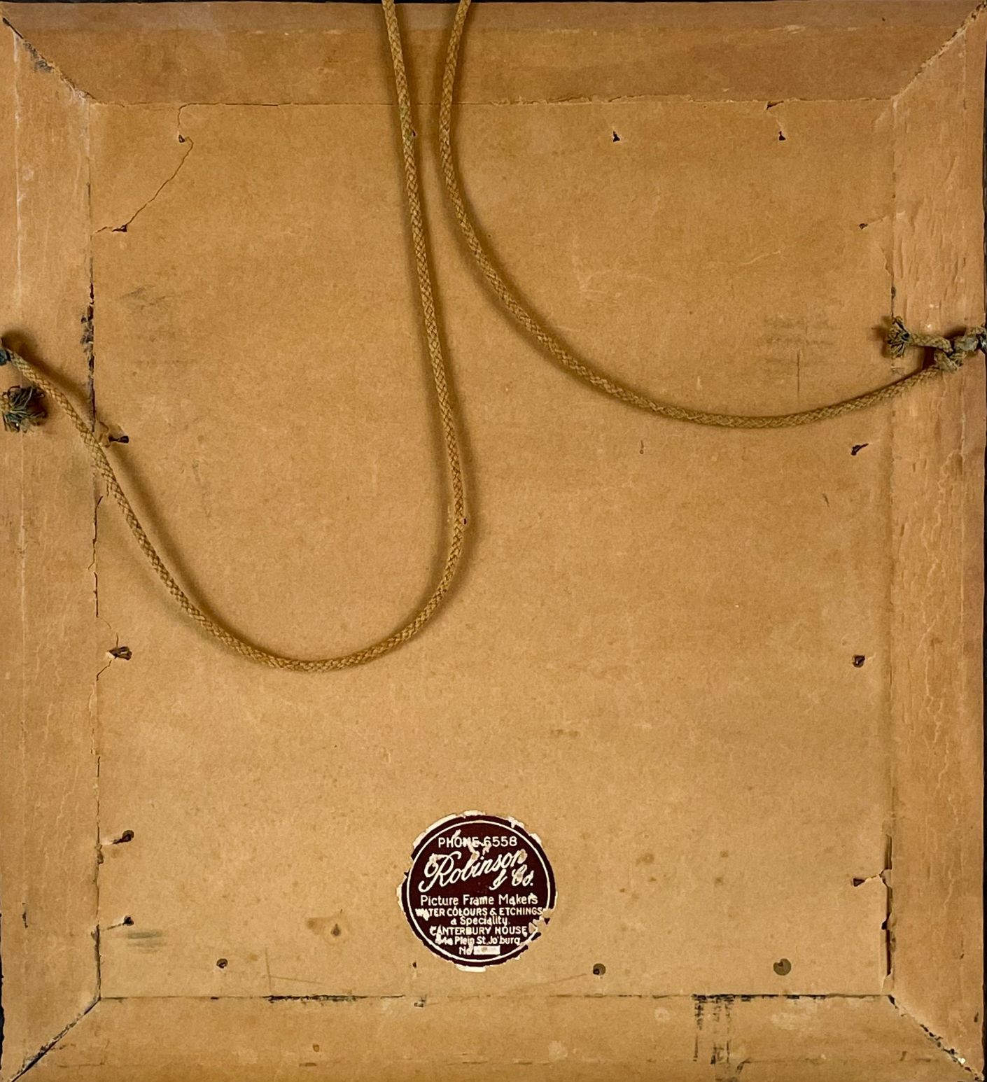 Gwendoline Moore - Leatherwork panel portrait