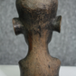 A carved African hardwood bust