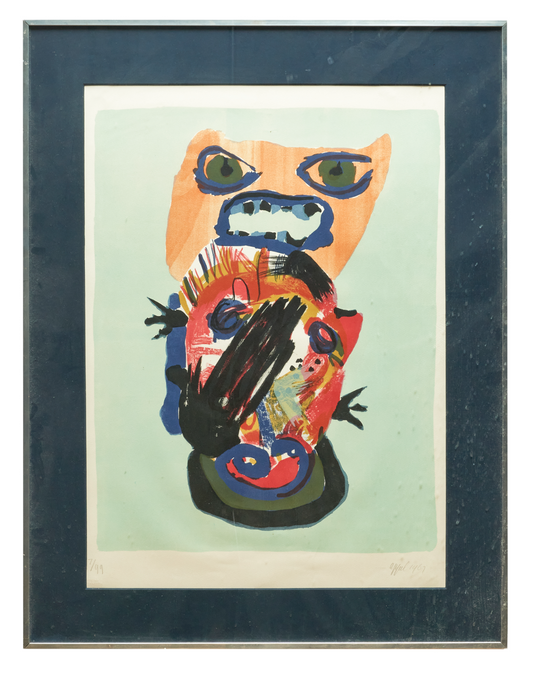 Karel Appel - An abstract composition