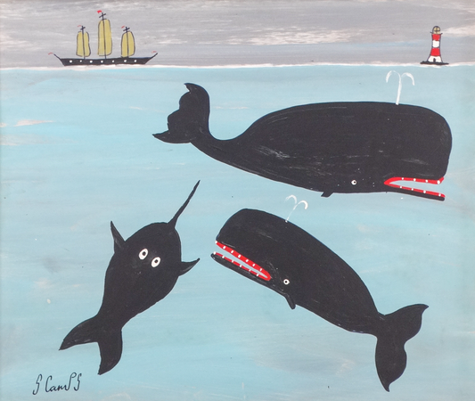 Steve Camps - Two Whales and Jake the Mystified Narwhale