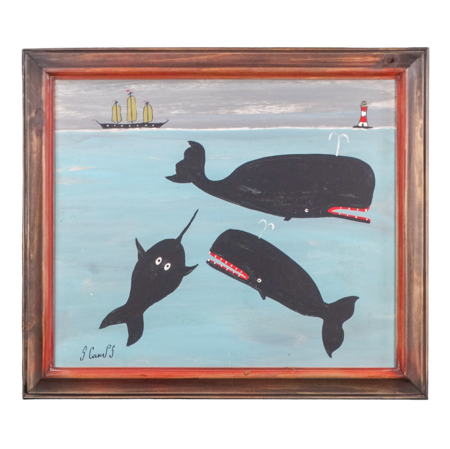 Steve Camps - Two Whales and Jake the Mystified Narwhale