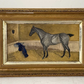 Collender Goldsmith - A grey horse in a stable