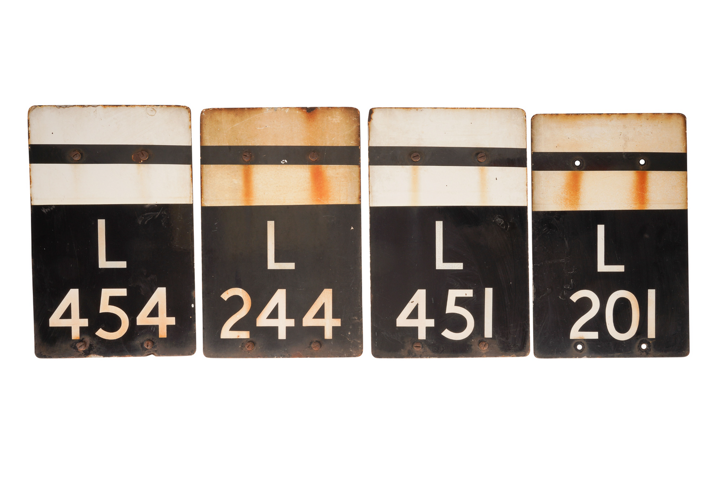 Enamel sign - Tickets and Enquiries