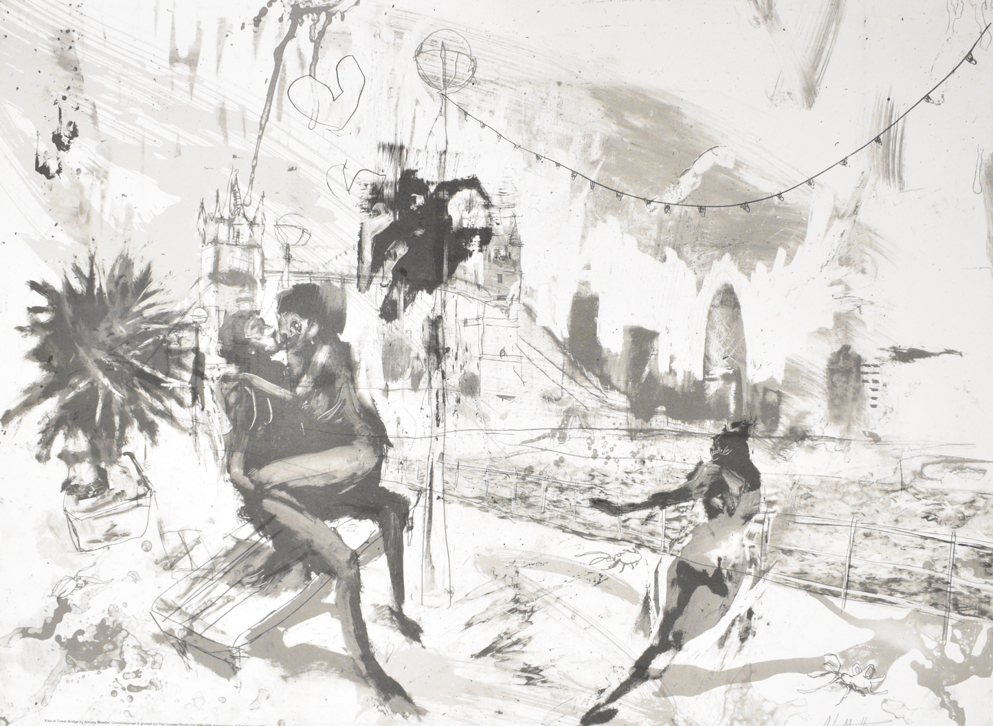 Antony Micallef - Kiss at Tower Bridge