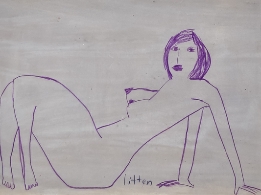 Andrew Litten - Reclining Nude