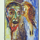 Billy Childish - Soldier's Head With Hawk