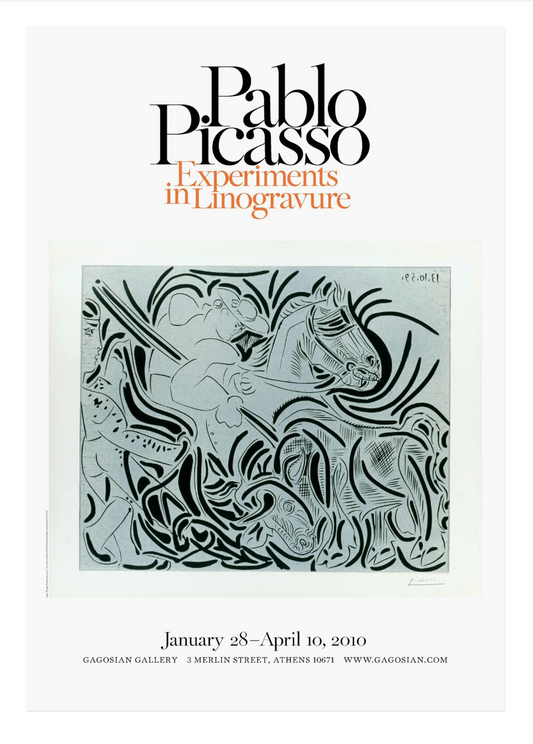 After Pablo Picasso - Experiments in Linogravure