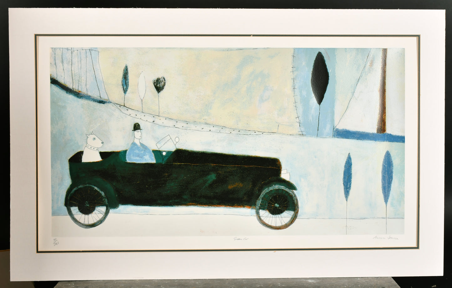 Annora Spence - Green Car