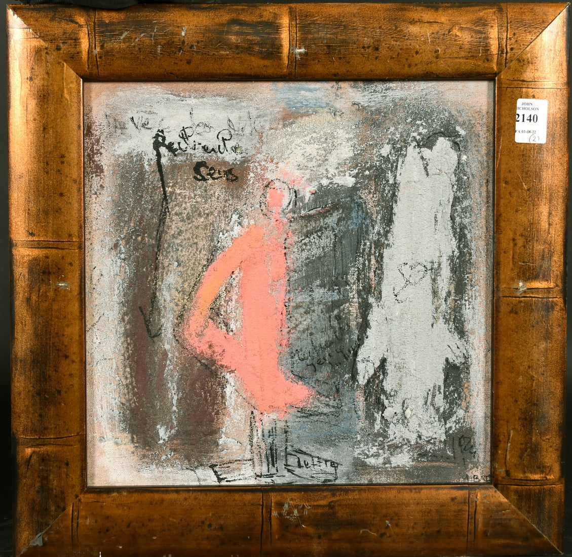 M.Brot - A pair of modern figural studies