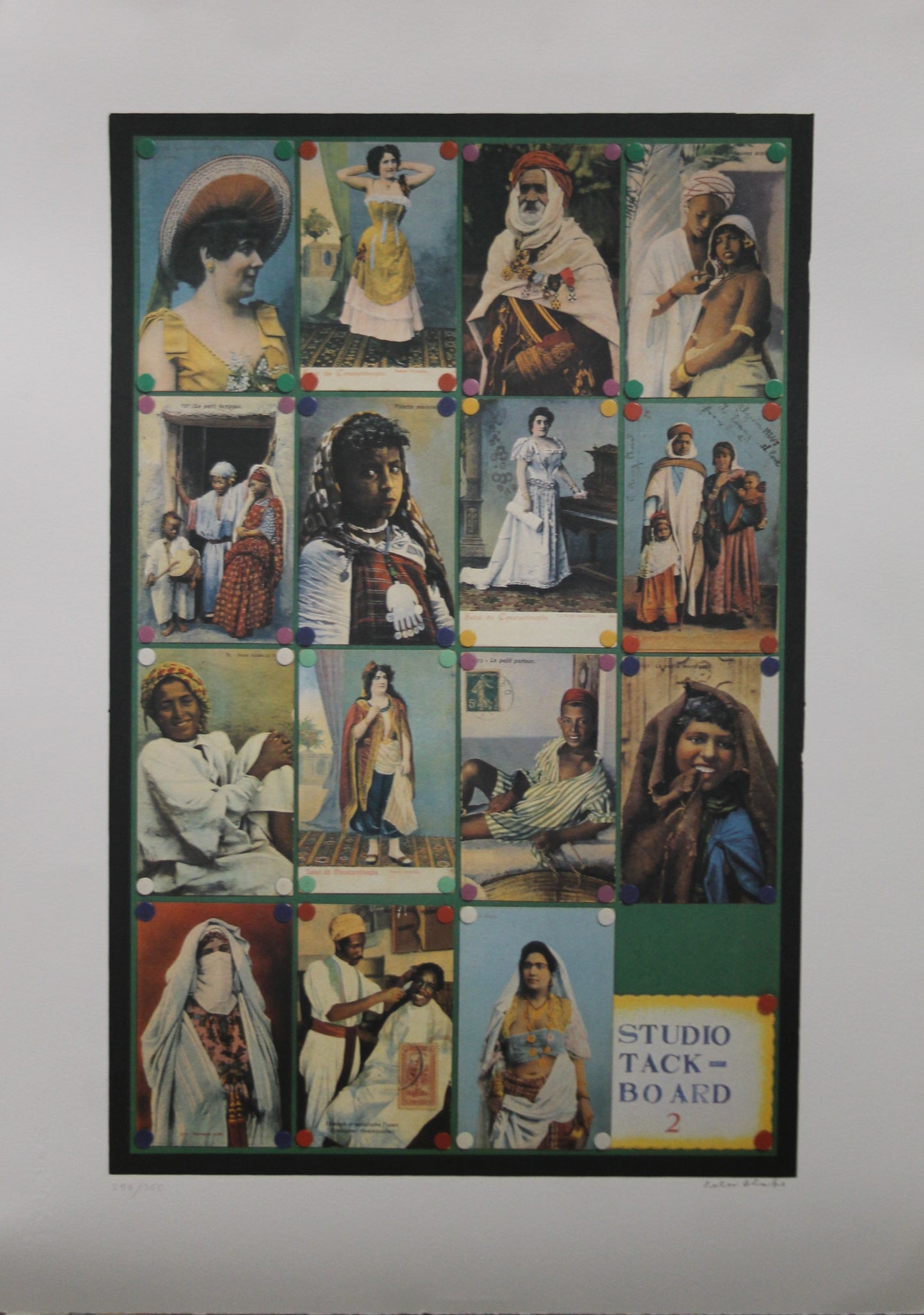 Sir Peter Blake - Studio Tackboard 2