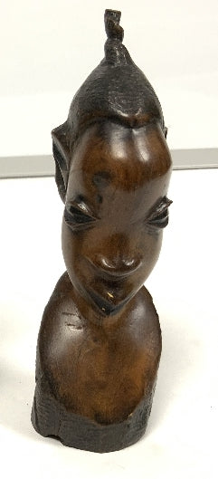 Carved wooden figure