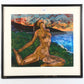 Original contemporary screen print - Nude figure