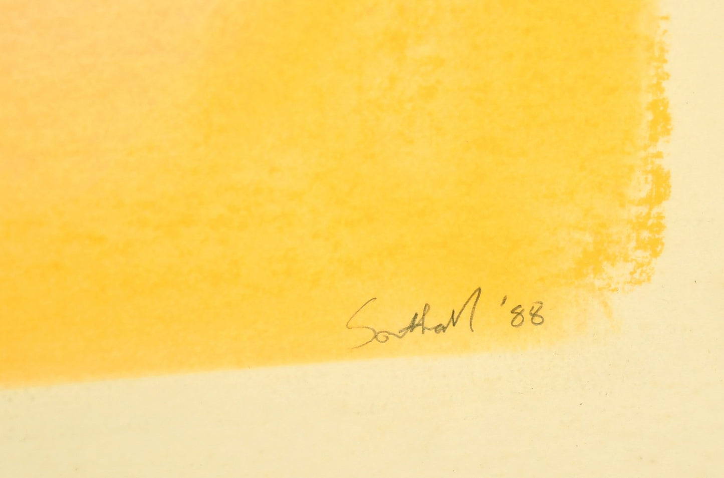 Andrew Southall - Yellow & black abstract