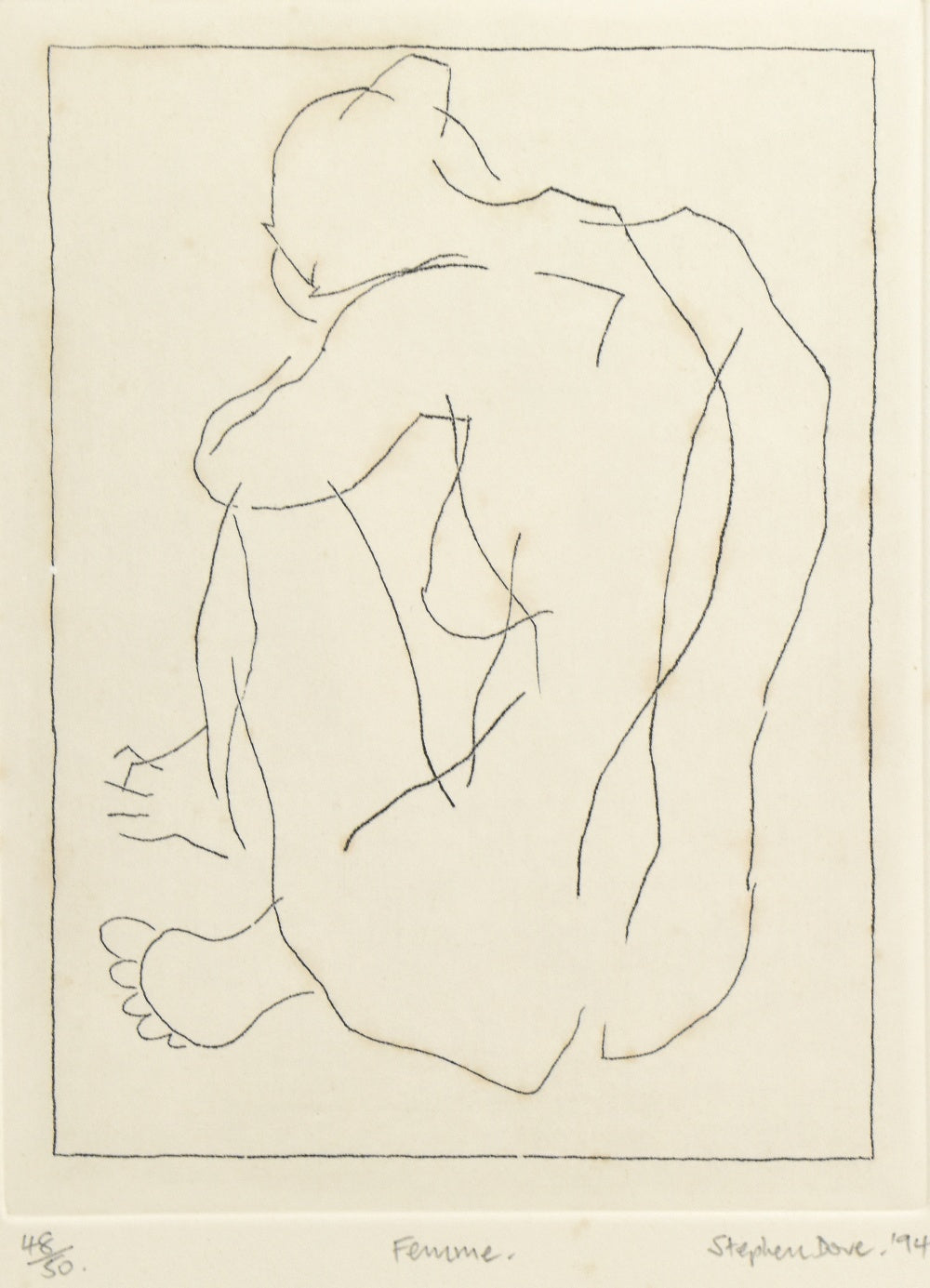 Stephen Dove - Reclining Figure & Fenne