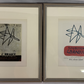 Georges Braque - 2 x framed prints Galerie Maeght and Exhibition