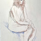 Henry Richard Bird - 5 drwaings tiltled Seated Standing Lying Nude